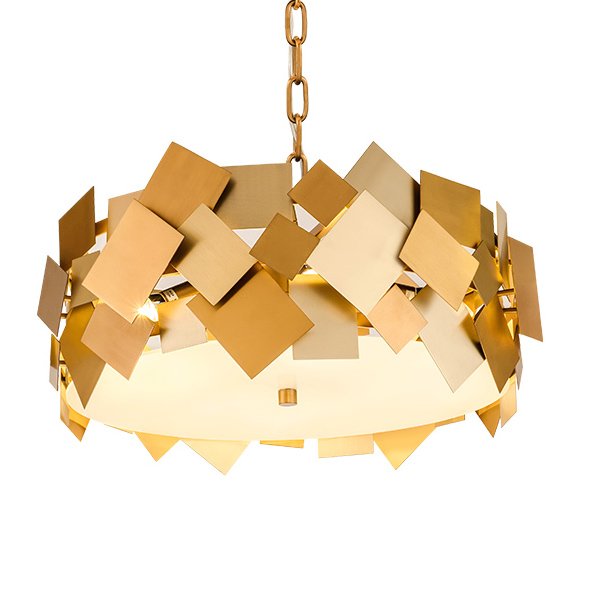 Люстра Gold Plate Chandelier 4  в Сочи | Loft Concept 