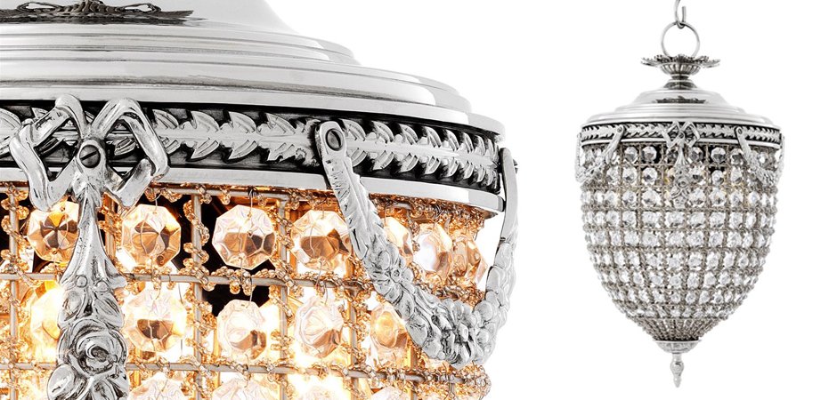 Люстра Chandelier Emperor XS Nickel - Loft-Concept в Сочи