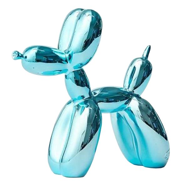 Статуэтка Jeff Koons Balloon Dog Turquoise Бирюзовый в Сочи | Loft Concept 