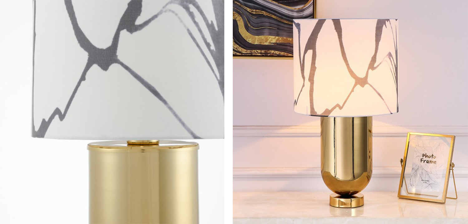 Настольная лампа Adeline Gold Table Lamp - фото