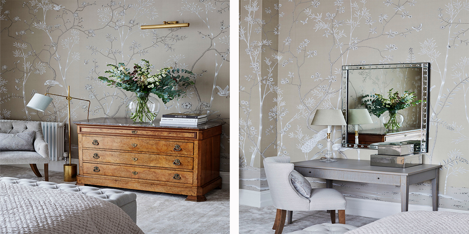 Обои ручная роспись Portobello Lead Grey II - фото №1