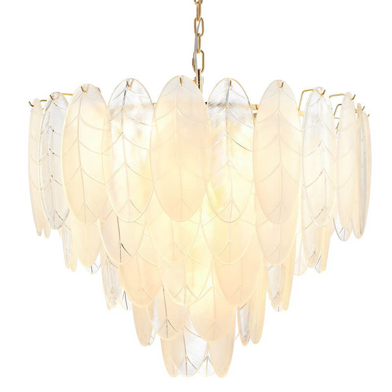 Люстра Bud Petals Tiers Chandelier 80 Глянцевое золото в Сочи | Loft Concept 