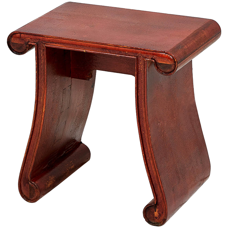 Табурет в китайском стиле Chinese Tabouret Red Красный в Сочи | Loft Concept 