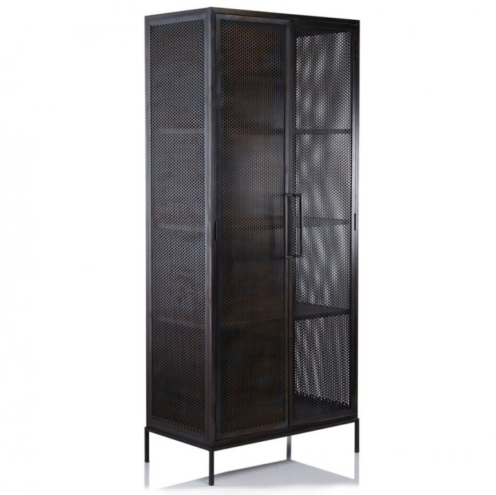 Шкаф Industrial Loft Dark Metal Tali Cabinet Черный в Сочи | Loft Concept 