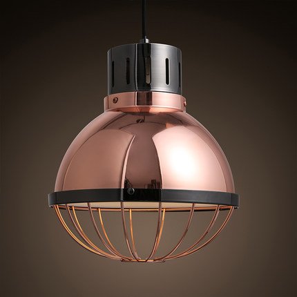 Подвесной светильник Ufo Copper Pendant Small Черный Медь в Сочи | Loft Concept 