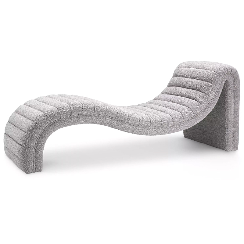 Кушетка Eichholtz Chaise Longue Pioneer Серый в Сочи | Loft Concept 