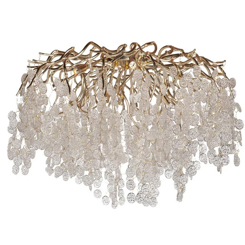 Потолочная люстра FAIRYTREE Champagne Chandelier 60 Золотой Шампань в Сочи | Loft Concept 