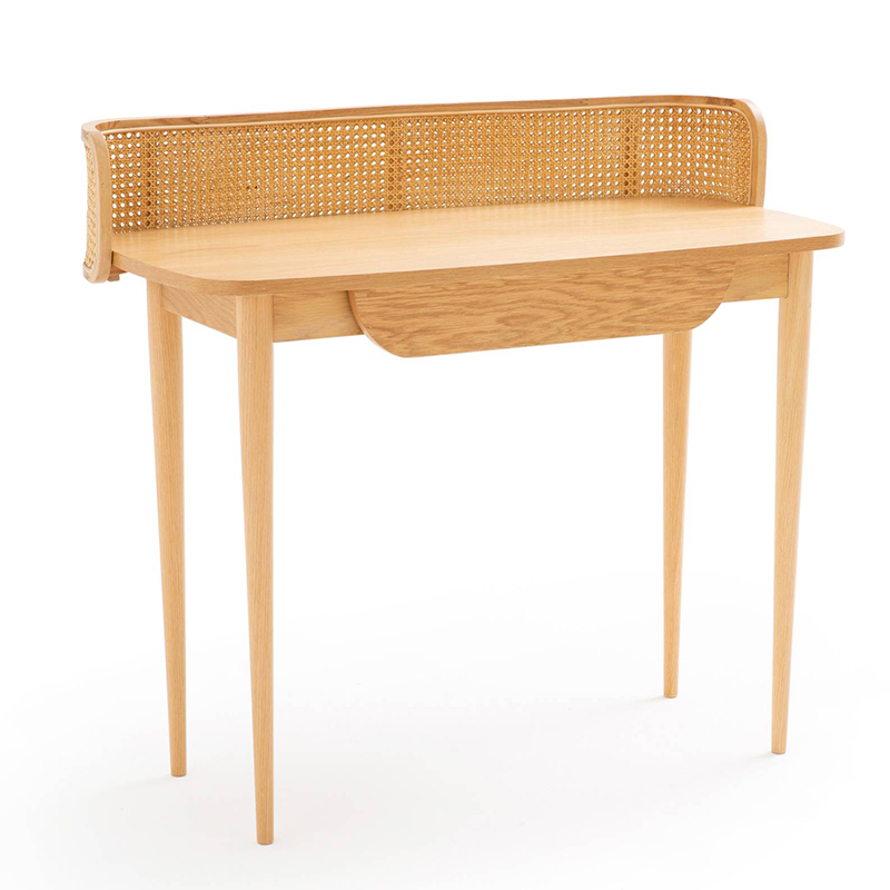 Рабочий стол Morten Wicker Table Светлый дуб в Сочи | Loft Concept 