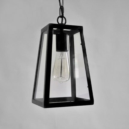 Подвесной светильник Loft Industrial Ortogonal pendant Black Черный в Сочи | Loft Concept 