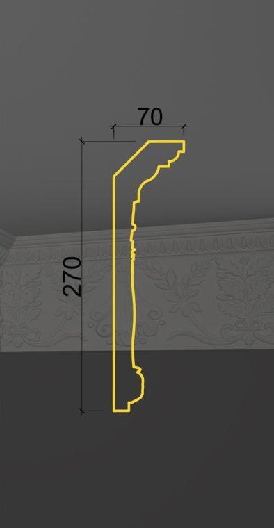 Карниз с орнаментом KO-08 в Сочи