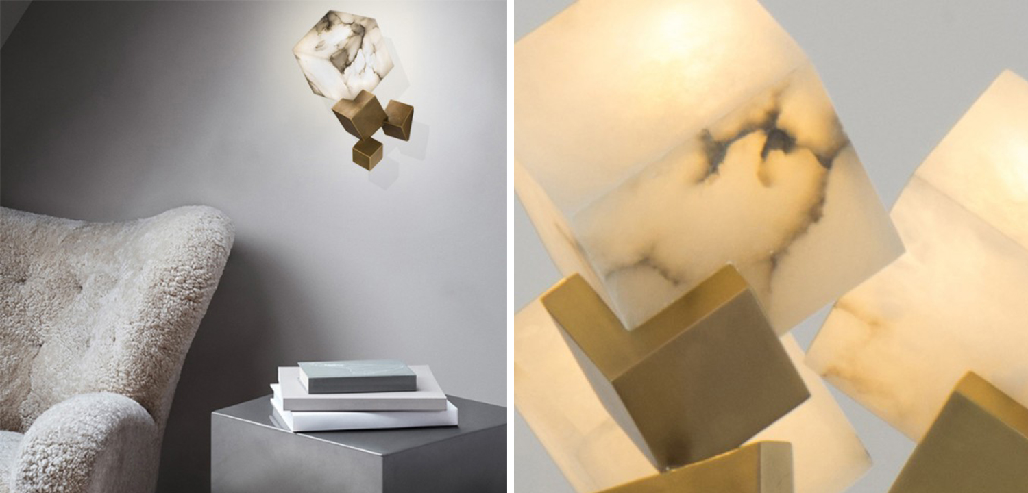 Бра Marble Cube Wall lamp - фото №1