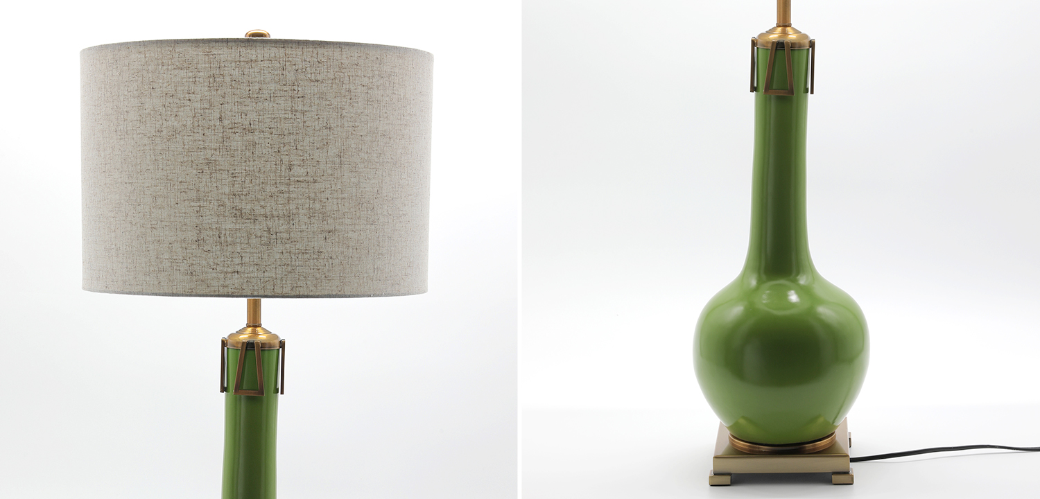 Настольная лампа Colorchoozer Table Lamp Olive - фото