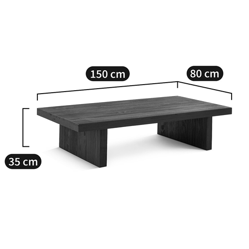 Журнальный стол из массива сосны Koda Coffee Table в Сочи