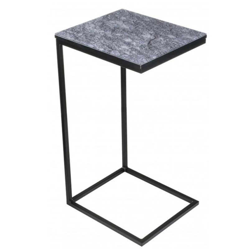 Приставной стол Zermatt Side Table gray Серый (Gray) в Сочи | Loft Concept 