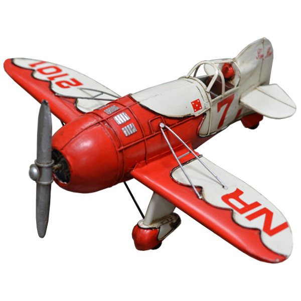 Модель самолета красный белый GEE BEE R-2 Красный Белый в Сочи | Loft Concept 