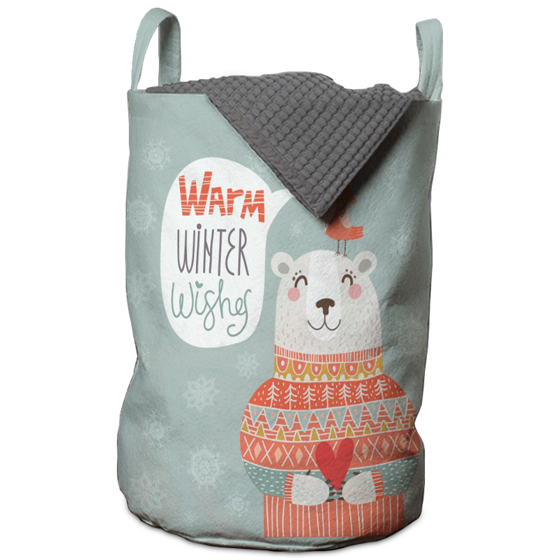 Корзина Warm winter wishes Basket Мульти в Сочи | Loft Concept 