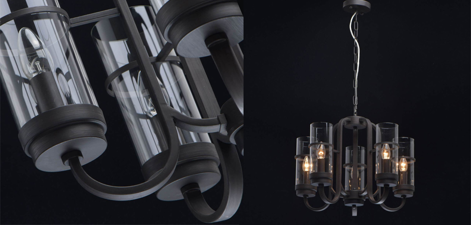 Люстра Glass Beaker lamps 5 Люстра Glass Beaker lamps 5 - Loft-Concept в Сочи