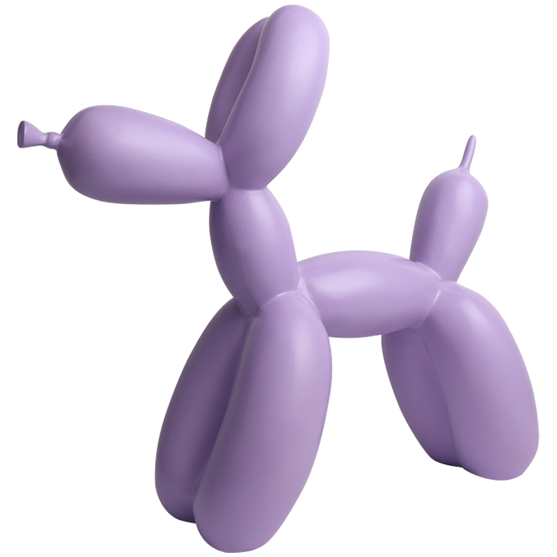 Статуэтка Jeff Koons Balloon Dog Matte Lilac Сиреневый в Сочи | Loft Concept 