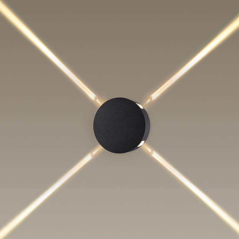 Спот Jedi Beam Sconce Circle black Черный в Сочи | Loft Concept 