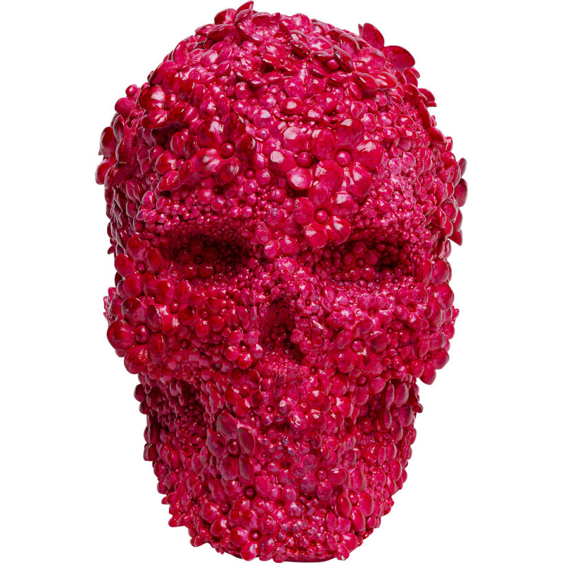 Копилка Pink Skull made of Flowers Малиновый (Crimson) в Сочи | Loft Concept 