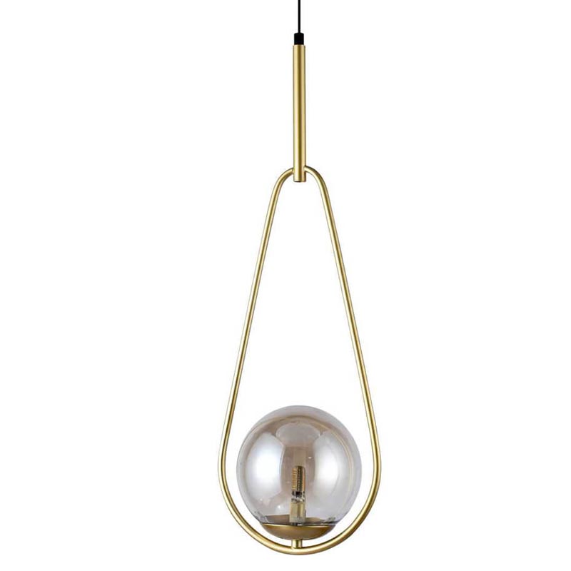 Подвесной светильник B.LUX C Ball gold 20 Серый (Gray) матовое золото в Сочи | Loft Concept 