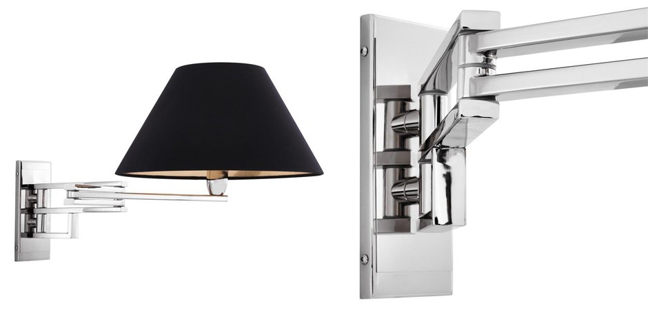 Бра Wall Lamp Lutetia Nickel - Loft-Concept в Сочи