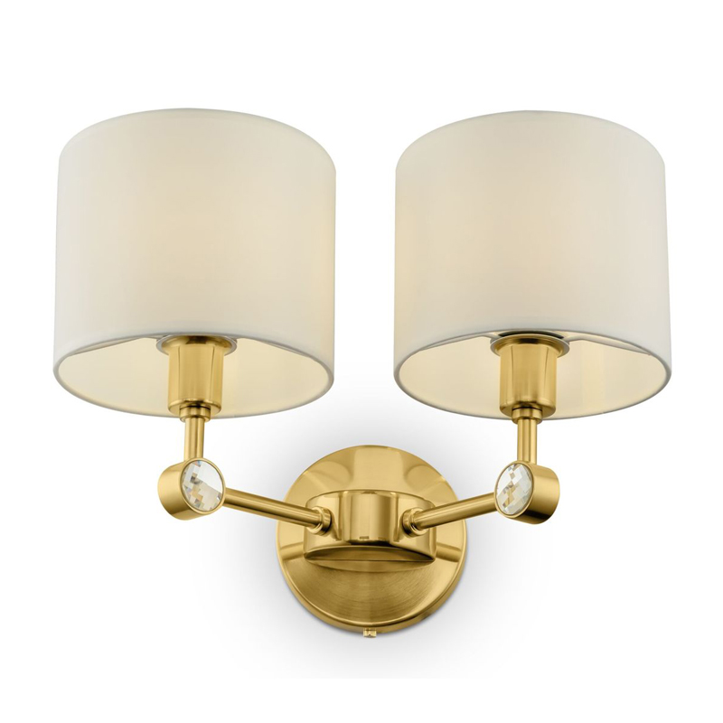 Бра Aldrich light Sconce Латунь Белый в Сочи | Loft Concept 