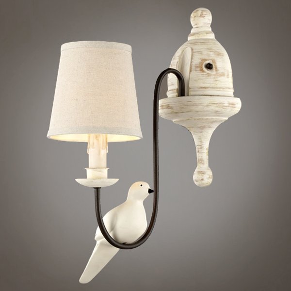 Бра Norman Bird Wall Lamp one ivory ( слоновая кость ) в Сочи | Loft Concept 