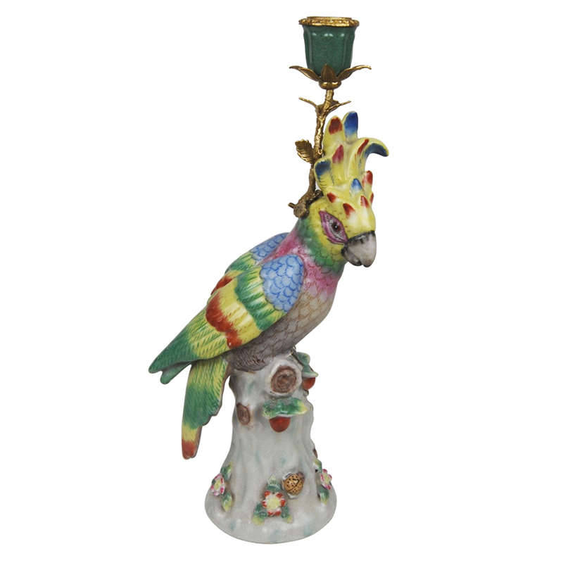 Подсвечник Corella Parrot Candlestick Мульти в Сочи | Loft Concept 