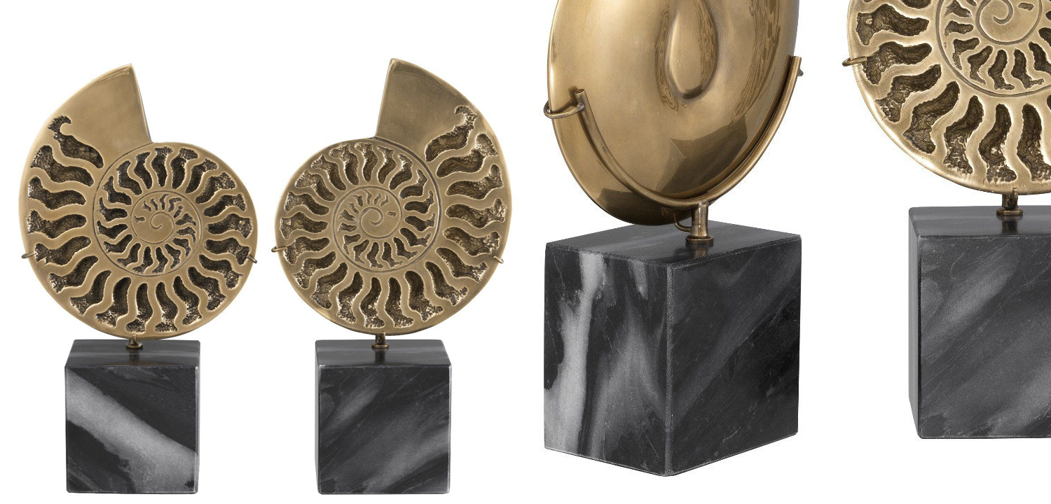 Статуэтки Eichholtz Object Ammonite Set of 2 - фото