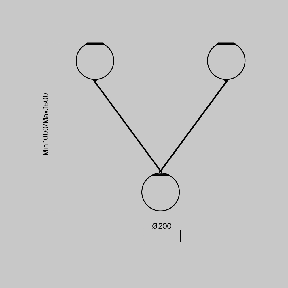 Подвесной светильник Twins 3000К 26Вт в Сочи