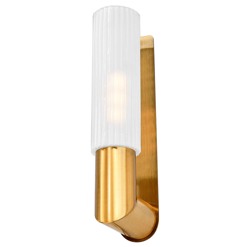 Бра Wiley Wall Lamp Белый Золотой в Сочи | Loft Concept 