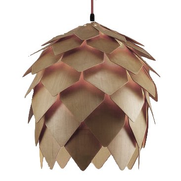 Подвесной светильник Crimea Pine Cone natural wood  в Сочи | Loft Concept 