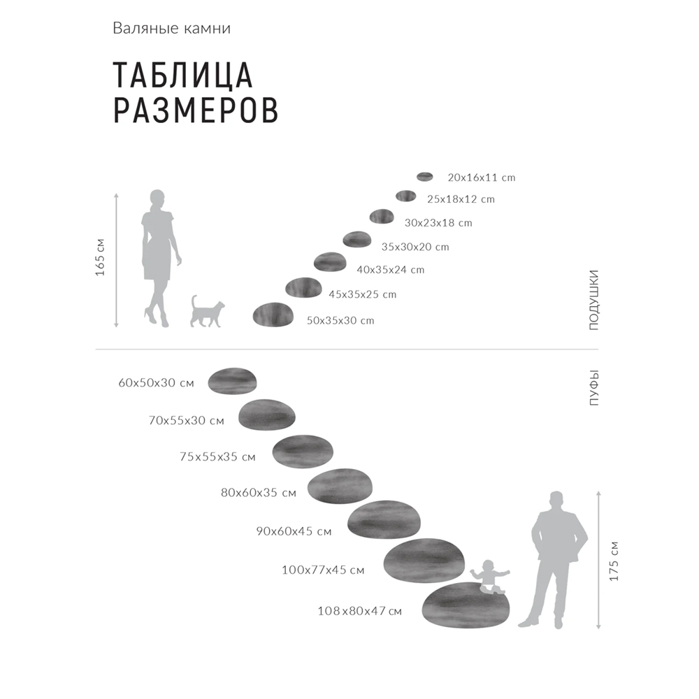 Пуф - Камень GREY MARBLE в Сочи