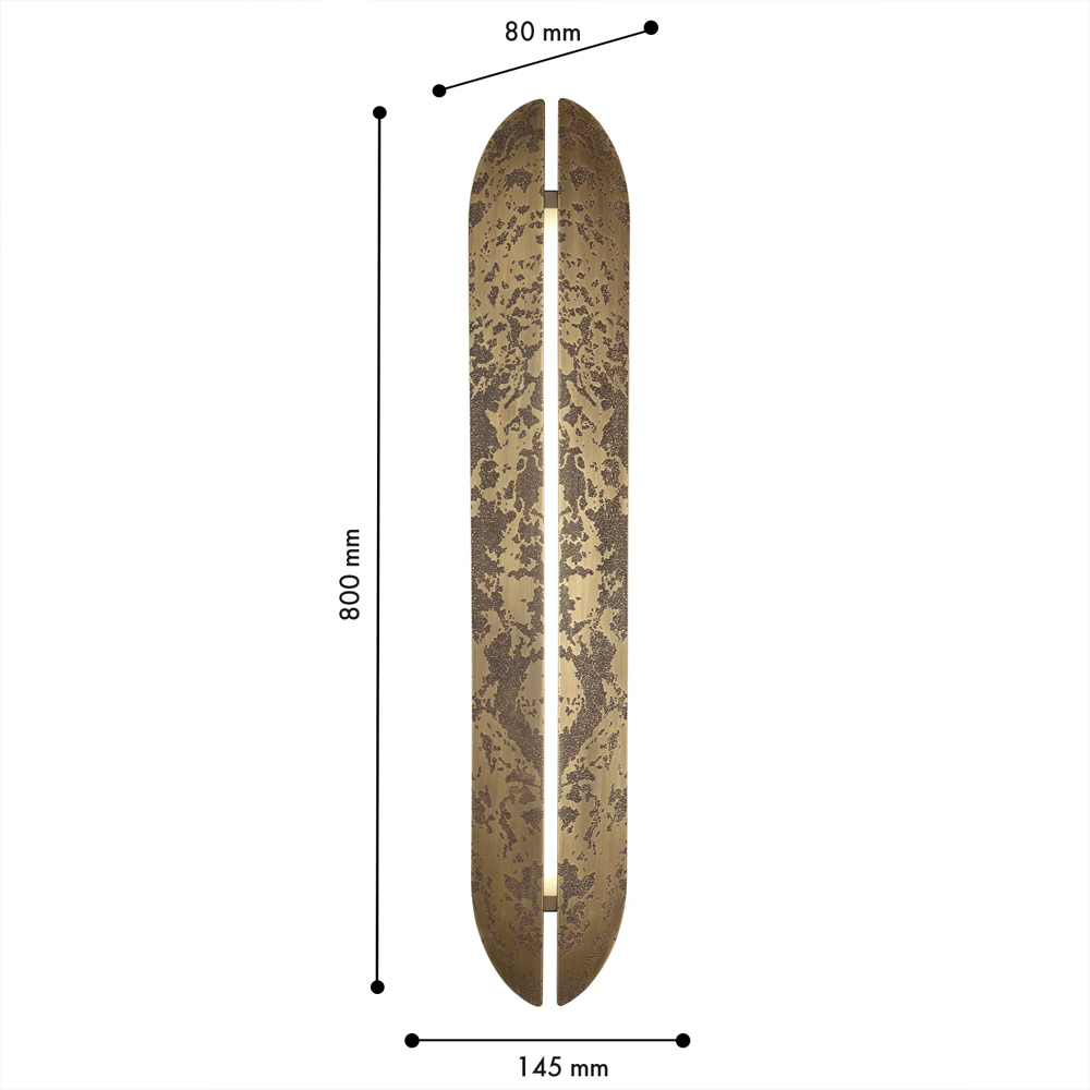 Бра винтажное с имитацией коррозии на медном корпусе Predominant в Сочи