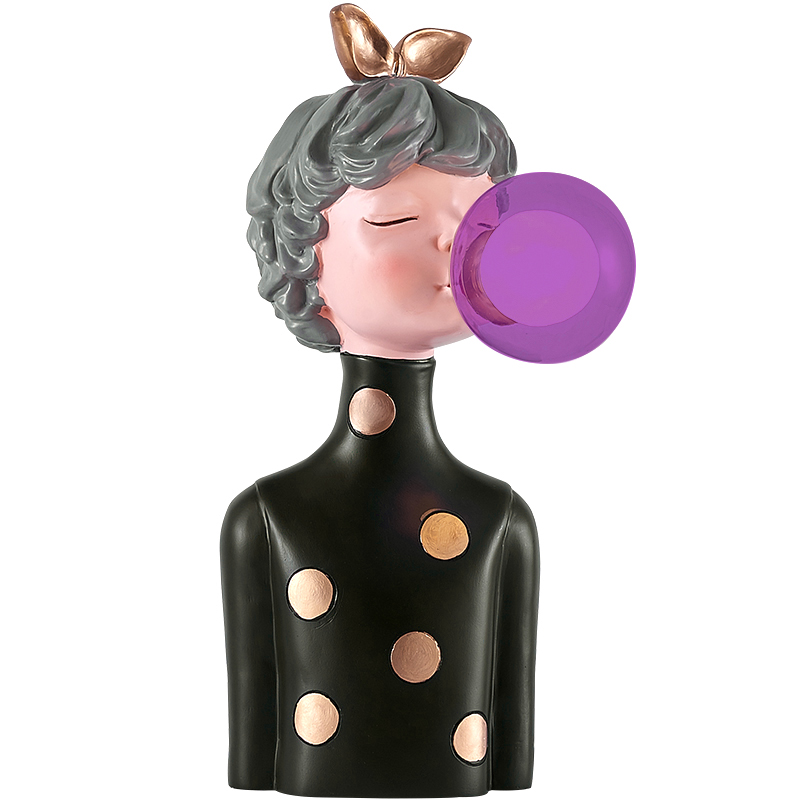 Настольная лампа Bubble Gum Table Lamp purple Мульти в Сочи | Loft Concept 