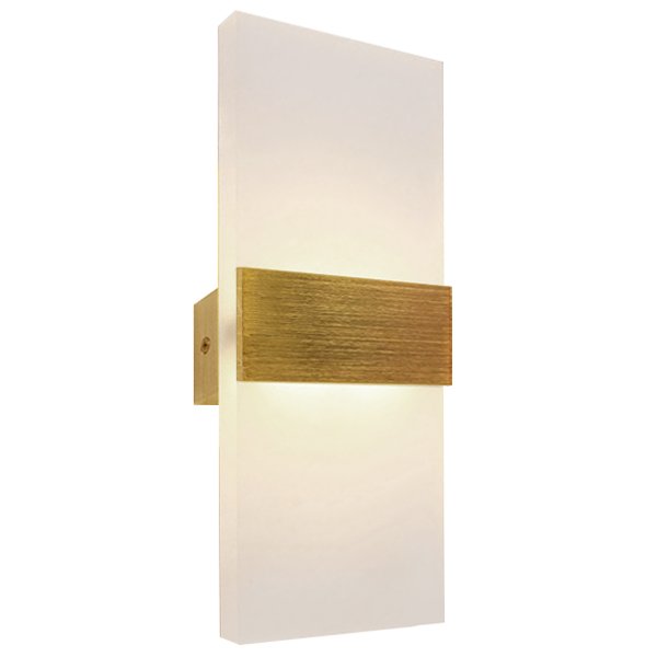 Бра Road Wall Light Gold Золотой Прозрачный белый в Сочи | Loft Concept 