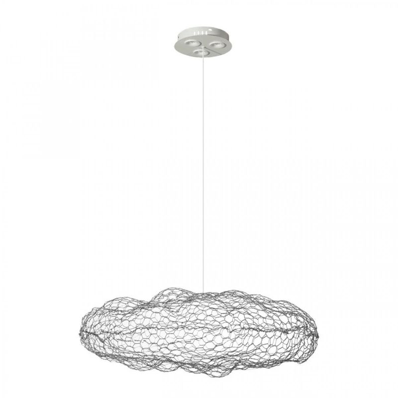 Светодиодная Люстра Серебряная Сеть LED Cloud Silver Серебряный в Сочи | Loft Concept 