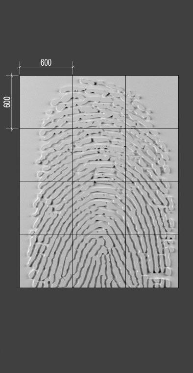 Барельеф FINGERPRINT в Сочи