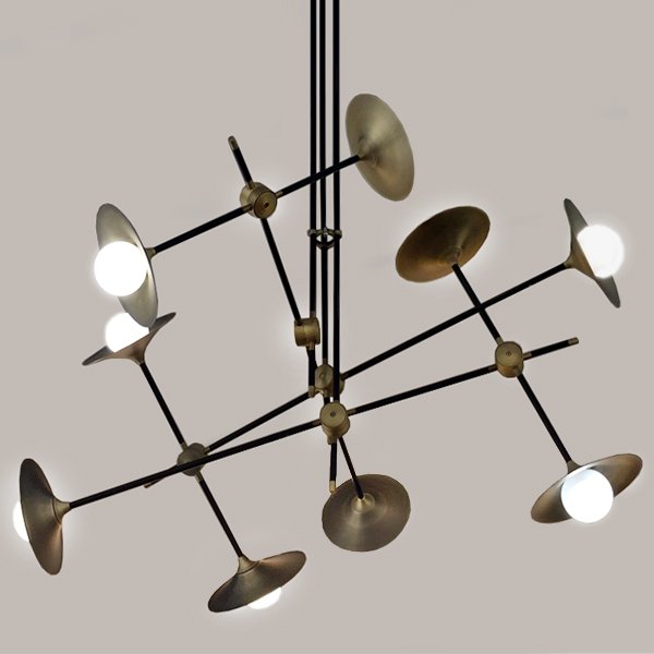 Люстра Disc Turbaya SS-9 Chandelier  в Сочи | Loft Concept 