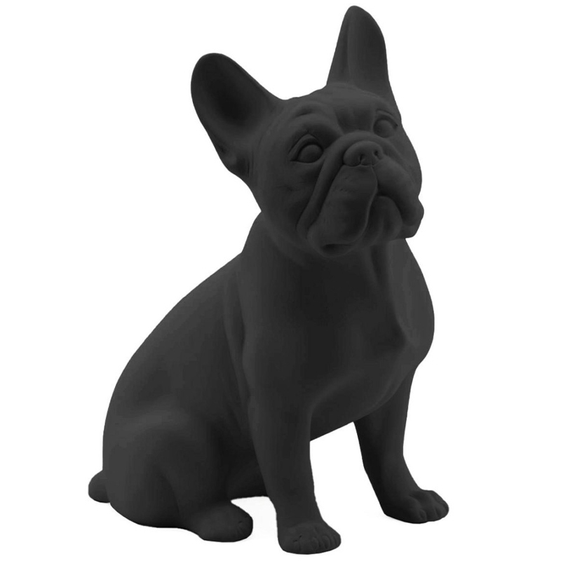 Статуэтка Abhika French Bulldog Black Matt Черный в Сочи | Loft Concept 