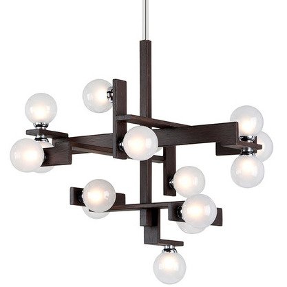 Люстра Troy Lighting Network Chandelier Коричневый в Сочи | Loft Concept 