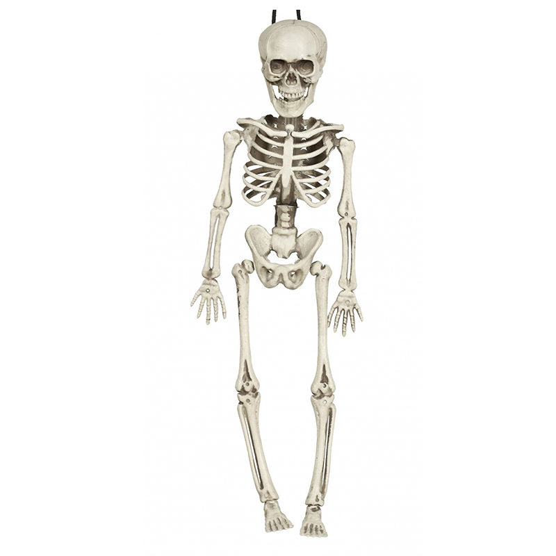 Аксессуар HALLOWEEN Skeleton small Серый Аксессуар HALLOWEEN Skeleton small Серый в Сочи | Loft Concept