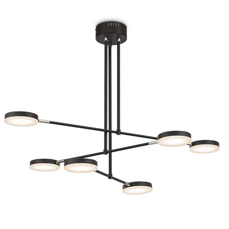 Люстра Maxine Light Chandelier 89 Черный Белый в Сочи | Loft Concept 