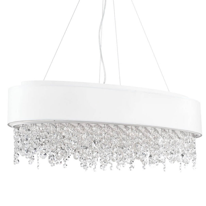 Люстра Maurin Diamond Rain Chandelier Белый в Сочи | Loft Concept 