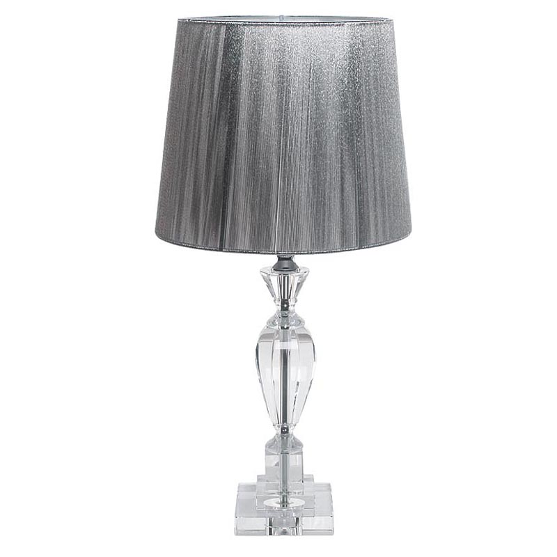 Настольная лампа Gaylord Table Lamp Серебряный в Сочи | Loft Concept 