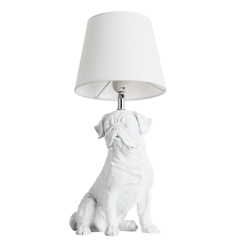 Настольная лампа White Bulldog Table Lamp Белый в Сочи | Loft Concept 