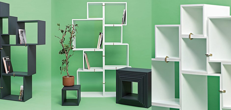 Стеллаж Seletti Assemblage White - Loft-Concept в Сочи