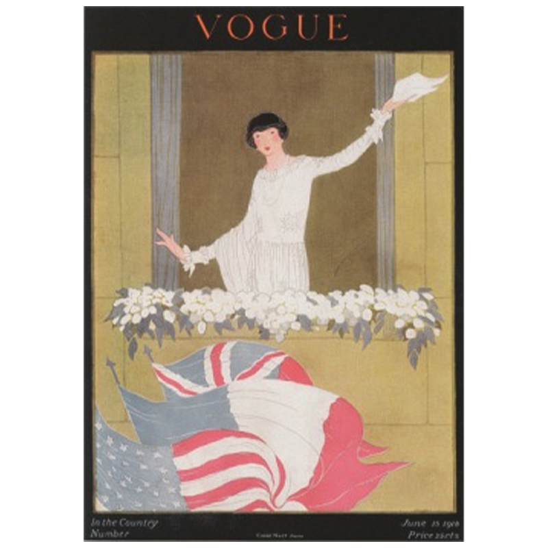 Постер Vogue Cover 1918 June  в Сочи | Loft Concept 