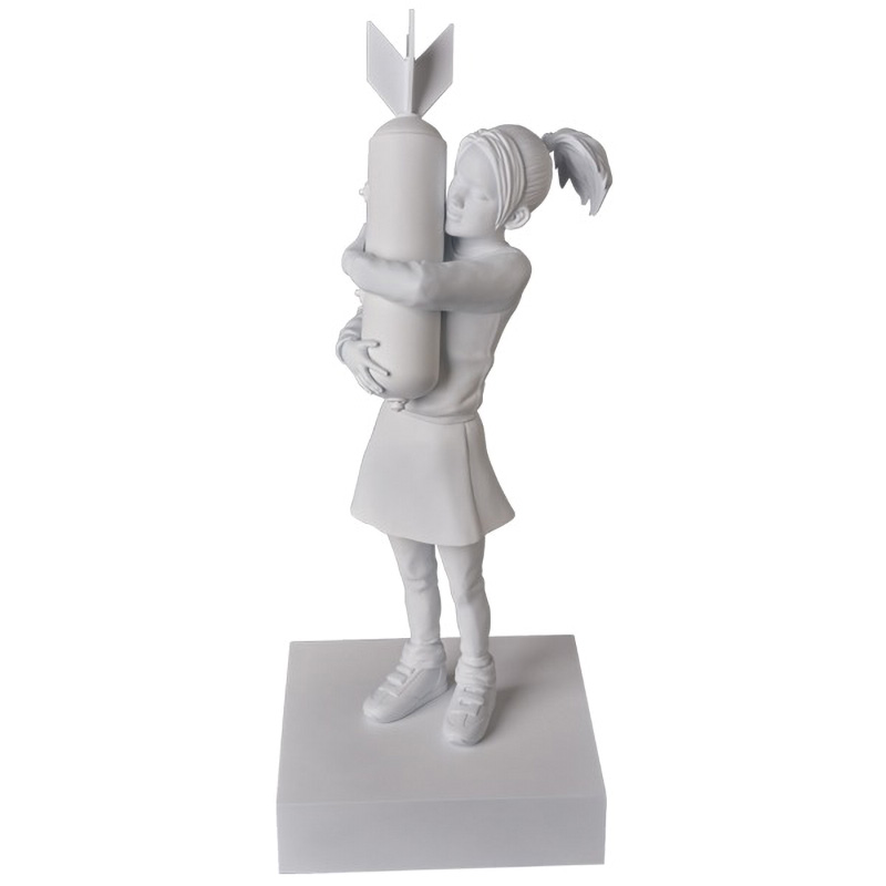 Статуэтка Banksy Bomb Hugger Sculpture White Белый в Сочи | Loft Concept 